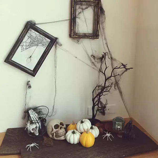 「こんなアイディアも！100均グッズでハロウィンを飾ろう」の画像