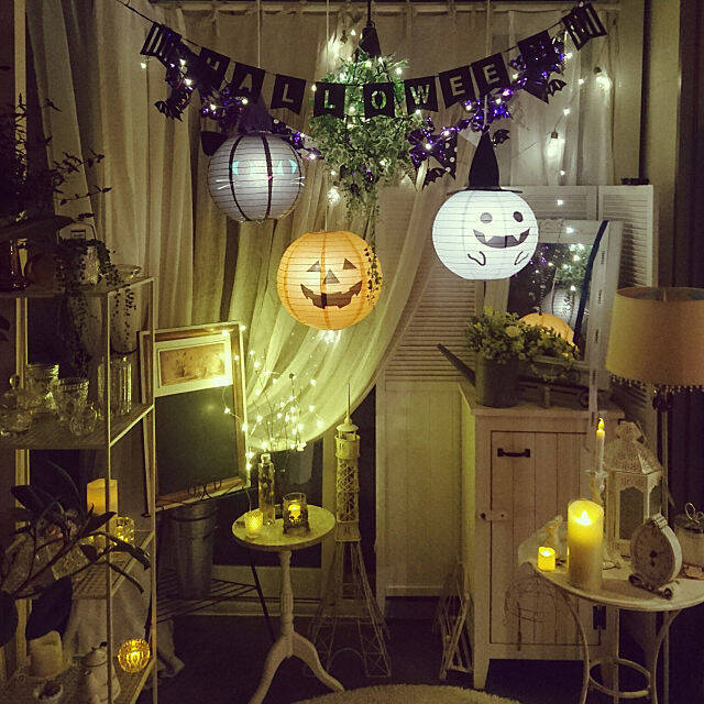 こんなアイディアも！100均グッズでハロウィンを飾ろう