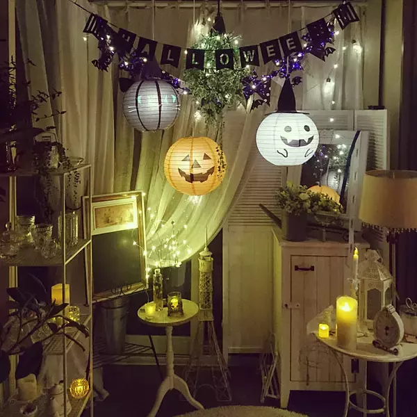 「こんなアイディアも！100均グッズでハロウィンを飾ろう」の画像