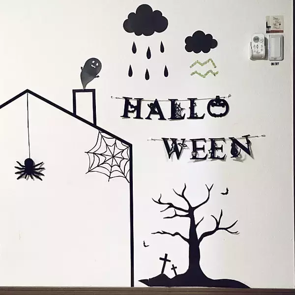 「こんなアイディアも！100均グッズでハロウィンを飾ろう」の画像