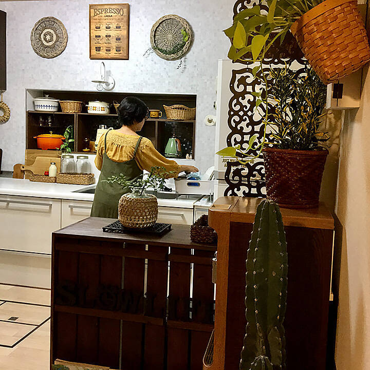 「ときめき度100％◎レトロ可愛いおうちカフェキッチン」 by mugijunさん