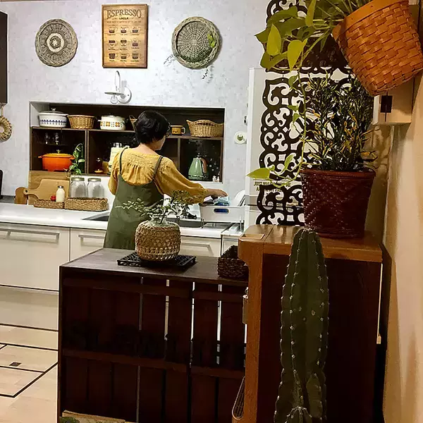 「「ときめき度100％◎レトロ可愛いおうちカフェキッチン」 by mugijunさん」の画像