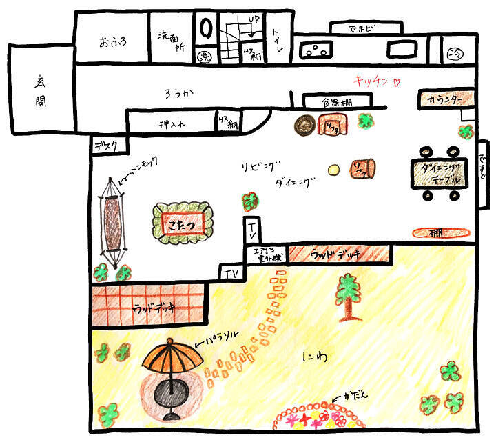 「ときめき度100％◎レトロ可愛いおうちカフェキッチン」 by mugijunさん