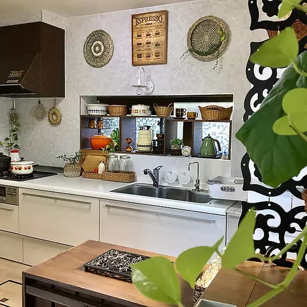 「「ときめき度100％◎レトロ可愛いおうちカフェキッチン」 by mugijunさん」の画像