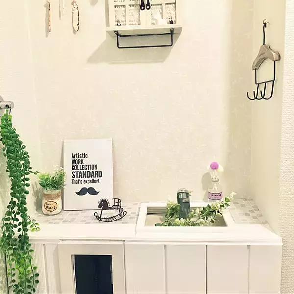 「真似したいDIY♡いつかはやってみたいトイレのタンクレス」の画像