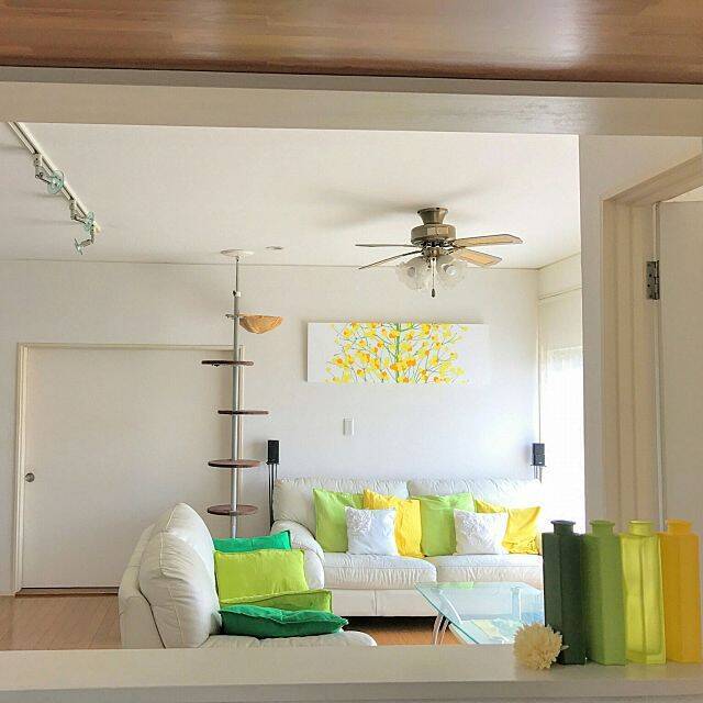 個性の滲む明るい空間！あこがれのイエローインテリア