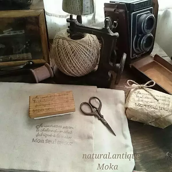 「心を込めた素朴なアート♡ときめく消しゴムハンコ作品集」の画像