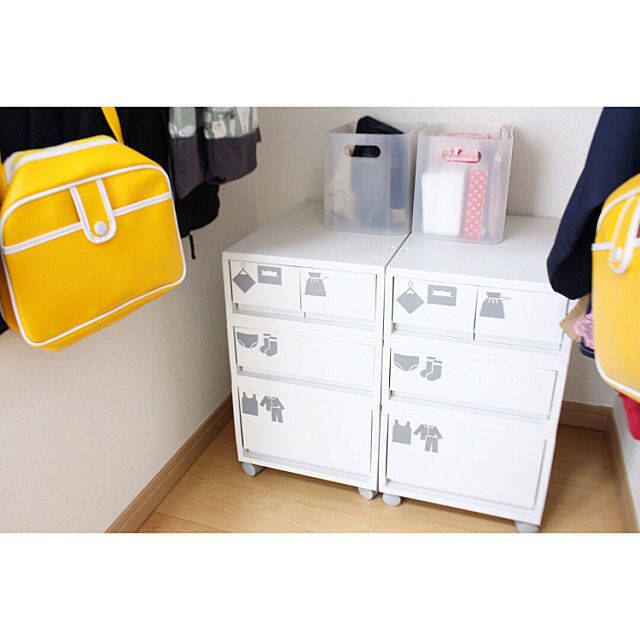 目が届きやすい☆学校・園グッズはリビング収納がオススメ