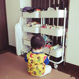 「目が届きやすい☆学校・園グッズはリビング収納がオススメ」の画像6