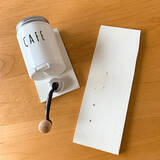 「「初心者さんでも簡単♪ディスプレイ専用壁掛けコーヒーミル」 by mogさん」の画像2