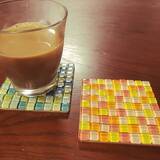 「アレンジ自由自在♡ハンドメイドのガラスタイルコースター」の画像5