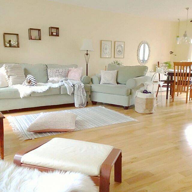 優しい色に癒される☆パステルカラーを取り入れたお部屋