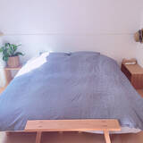 「シンプルで美しいから好き♡無印良品のベンチがあるお部屋」の画像10