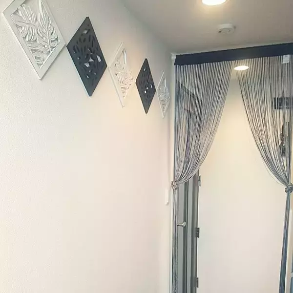 「キッチン＆バスルームにもカーテンをつけたい♪10のお手本」の画像