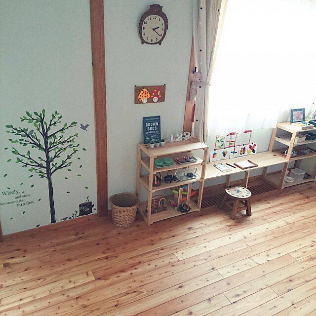 欲しくなる理由がたくさん♪ニトリのウッドシェルフ