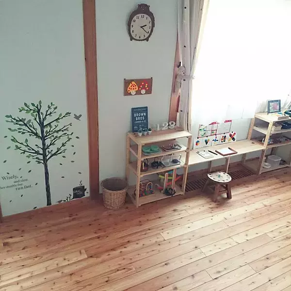 「欲しくなる理由がたくさん♪ニトリのウッドシェルフ」の画像