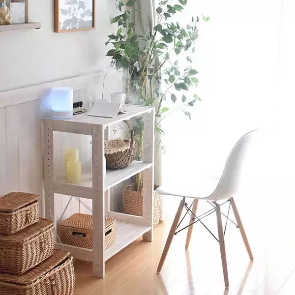 「欲しくなる理由がたくさん♪ニトリのウッドシェルフ」の画像