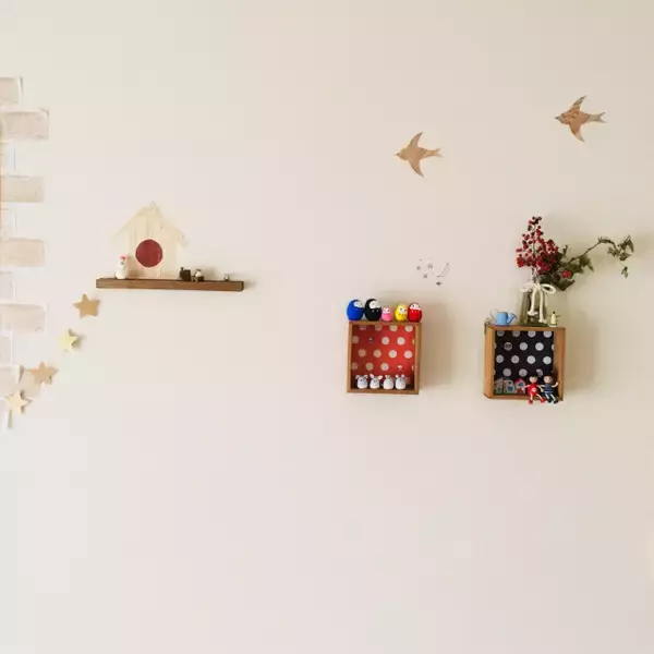 「セリアで飾って楽しもう♡気分があがる壁ディスプレイ」の画像