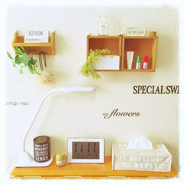 「セリアで飾って楽しもう♡気分があがる壁ディスプレイ」の画像