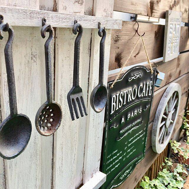 お部屋をワンランクアップ☆セリアのアイアングッズ