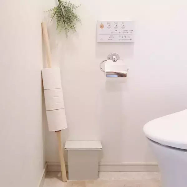 便利にしまってすっきり見せる☆トイレットペーパー収納術