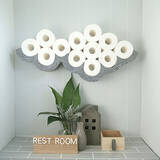 「便利にしまってすっきり見せる☆トイレットペーパー収納術」の画像11