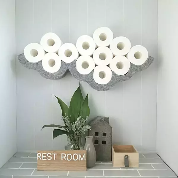 「便利にしまってすっきり見せる☆トイレットペーパー収納術」の画像