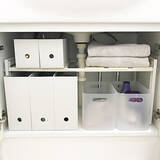 「大掃除ですっきりコンパクトに！参考にしたい洗面所収納」の画像4