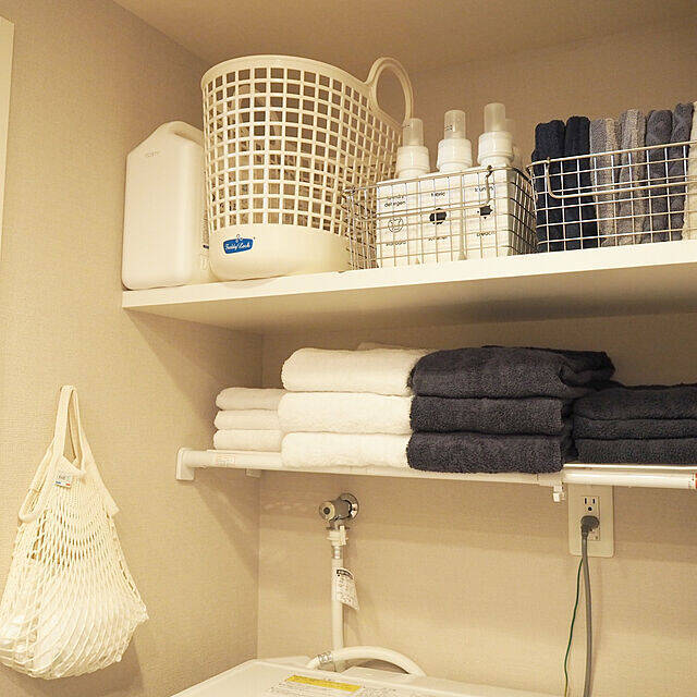 大掃除ですっきりコンパクトに！参考にしたい洗面所収納