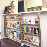 「この方法ありかも♡試したくなる技あり絵本収納アイデア」の画像10