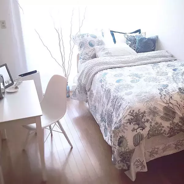 「憧れの海外風インテリアに☆ベッドリネンのコーディネート」の画像