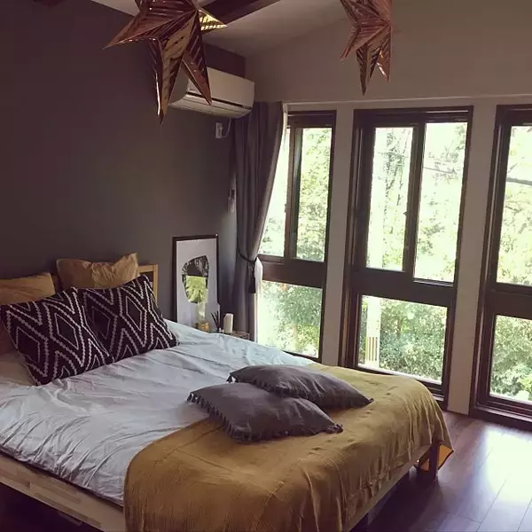 「憧れの海外風インテリアに☆ベッドリネンのコーディネート」の画像