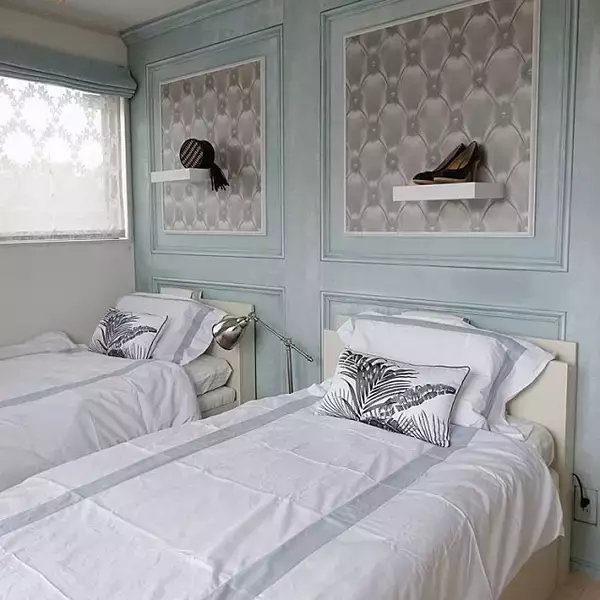 「憧れの海外風インテリアに☆ベッドリネンのコーディネート」の画像