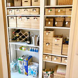 「工夫プラスでこんなに使いやすい！ストック収納のアイデア」の画像1