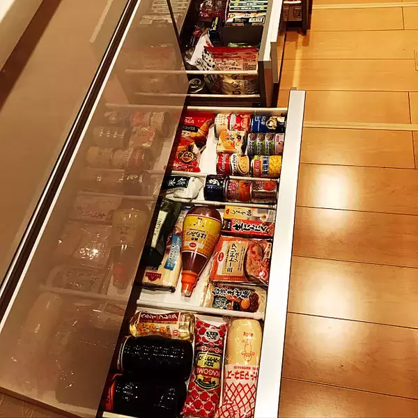 「工夫プラスでこんなに使いやすい！ストック収納のアイデア」の画像