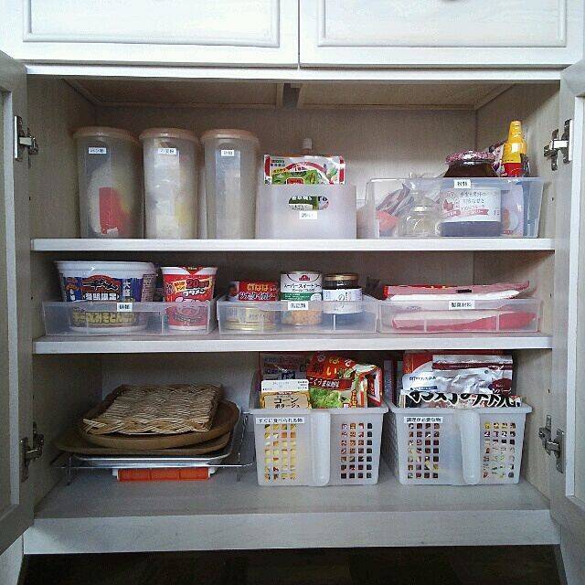 整理整頓で在庫管理！食品ストックの使いやすい収納方法