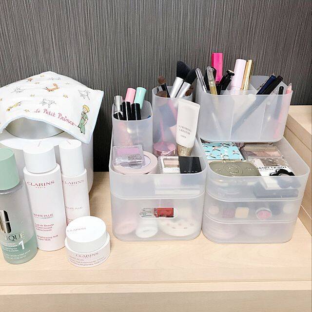 コスメをすっきりと収納！無印良品の使える収納ボックス