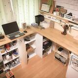 「作業はかどる工夫がいっぱい！デスクまわりのDIY実例集」の画像11