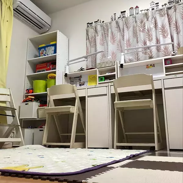 「ニトリ家具でコーディネート！毎日がうきうきの子ども部屋」の画像