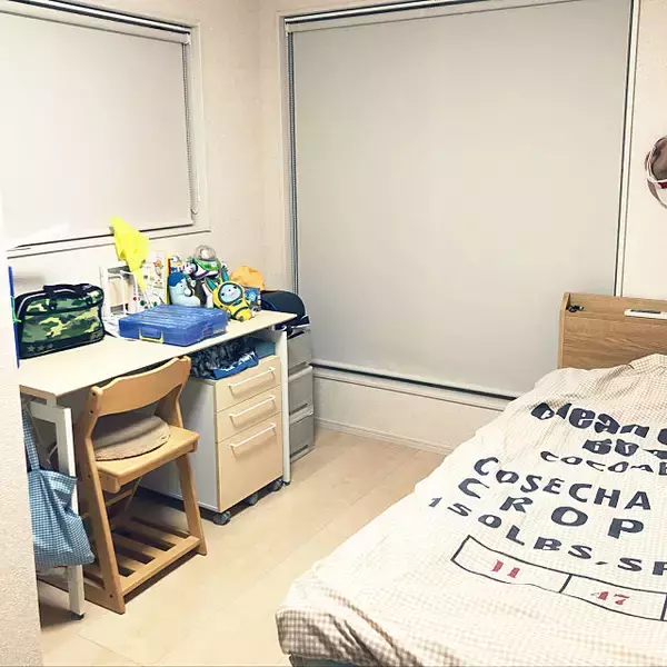 「ニトリ家具でコーディネート！毎日がうきうきの子ども部屋」の画像