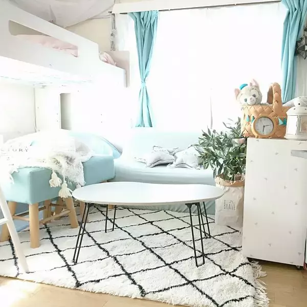 「ニトリ家具でコーディネート！毎日がうきうきの子ども部屋」の画像
