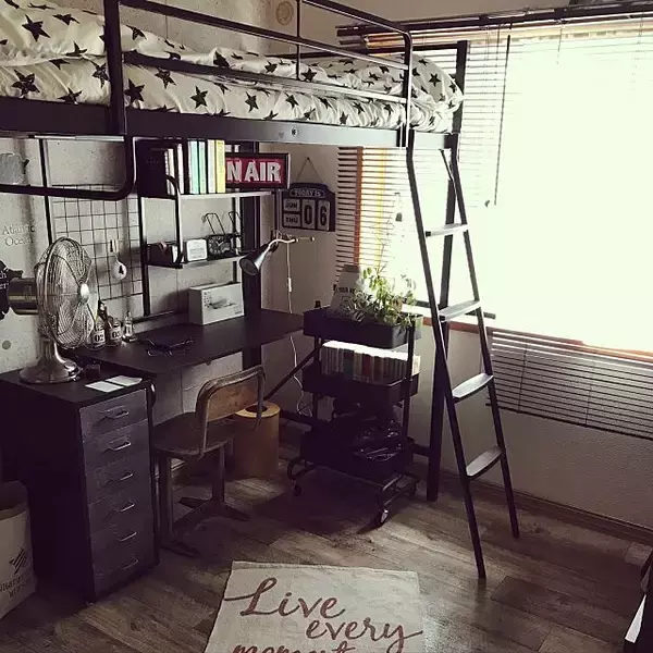「ニトリ家具でコーディネート！毎日がうきうきの子ども部屋」の画像