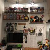 「壁面に飾る☆ペグボードを使ったコレクションディスプレイ」の画像11