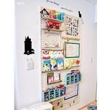 「壁面に飾る☆ペグボードを使ったコレクションディスプレイ」の画像6