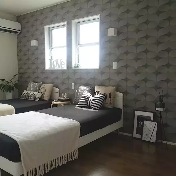 「ラグジュアリーな気分を満喫♪ホテルライクなベッドルーム」の画像