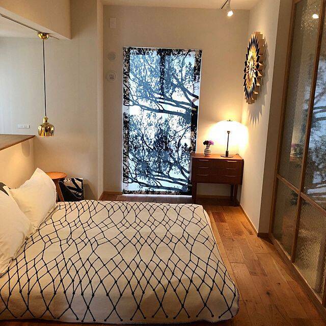 ラグジュアリーな気分を満喫♪ホテルライクなベッドルーム