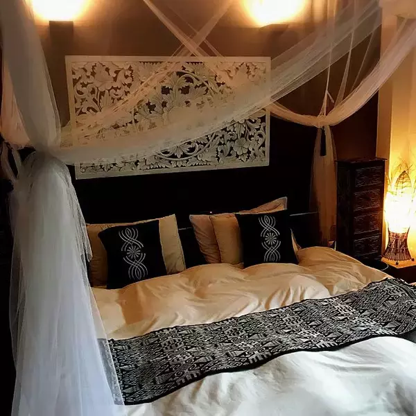 「ラグジュアリーな気分を満喫♪ホテルライクなベッドルーム」の画像