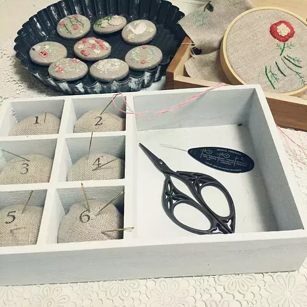 「手作り時間がもっと幸せに♡ハンドメイドのピンクッション」の画像