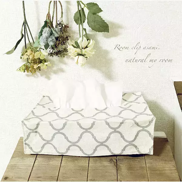 「リメイクなしで使えます！100均のティッシュボックス」の画像