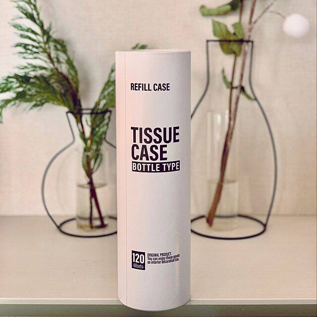 リメイクなしで使えます！100均のティッシュボックス